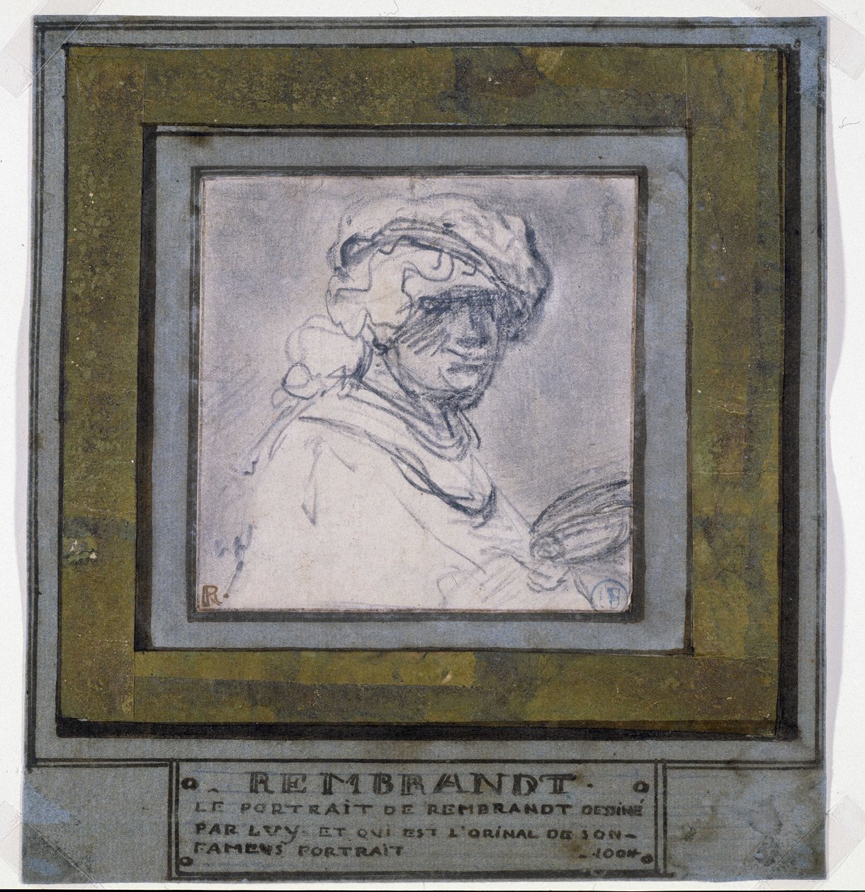 Selvportræt af Rembrandt van Rijn