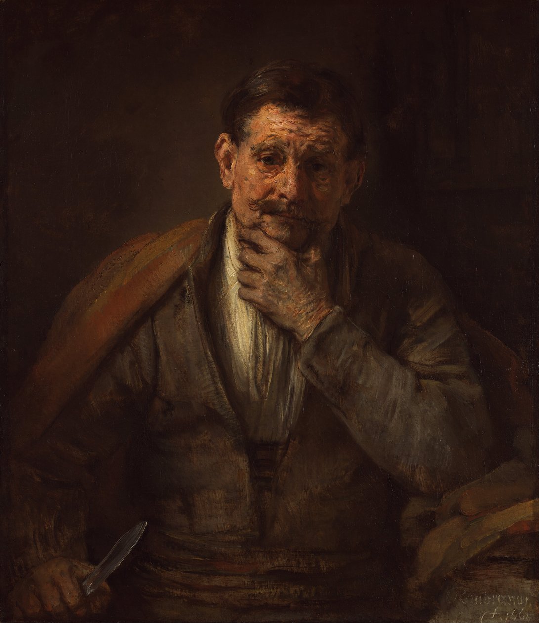 St. Bartholomew af Rembrandt van Rijn