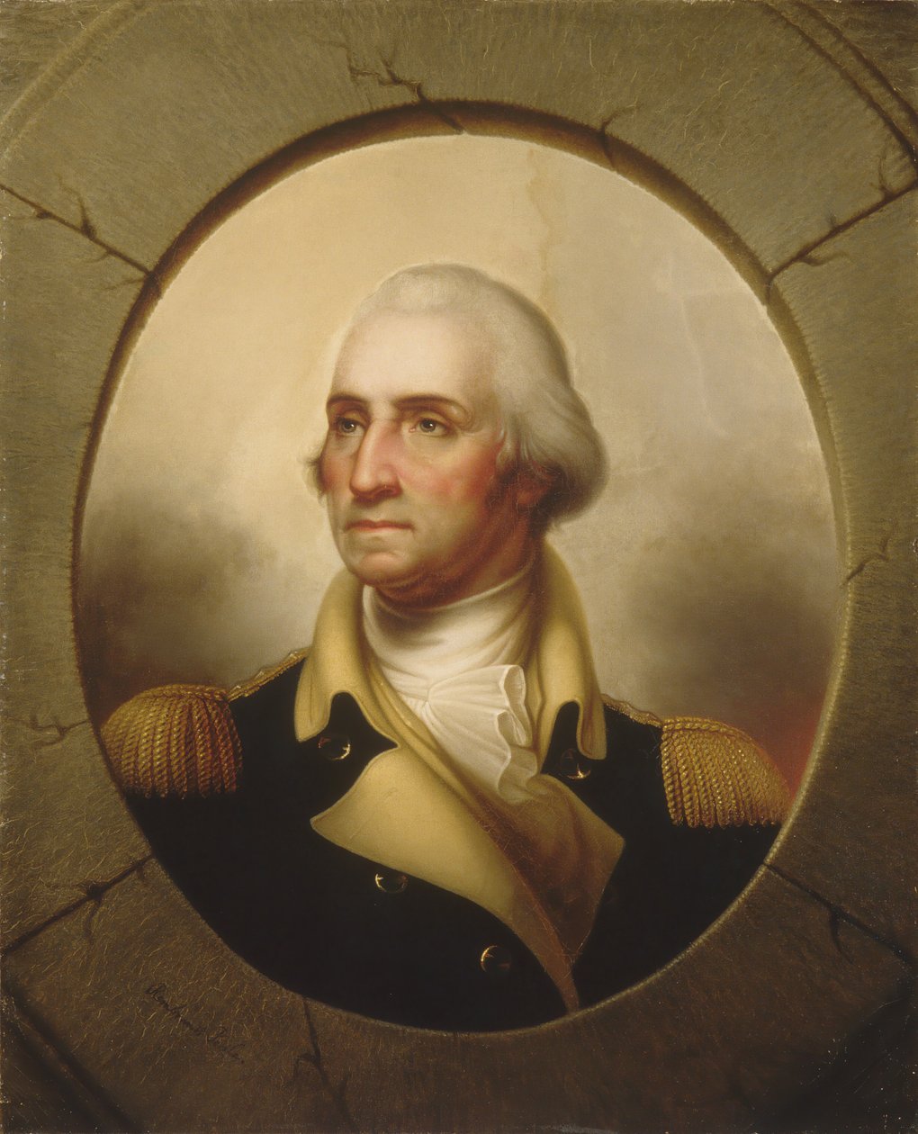 George Washington, ca. 1846. af Rembrandt Peale