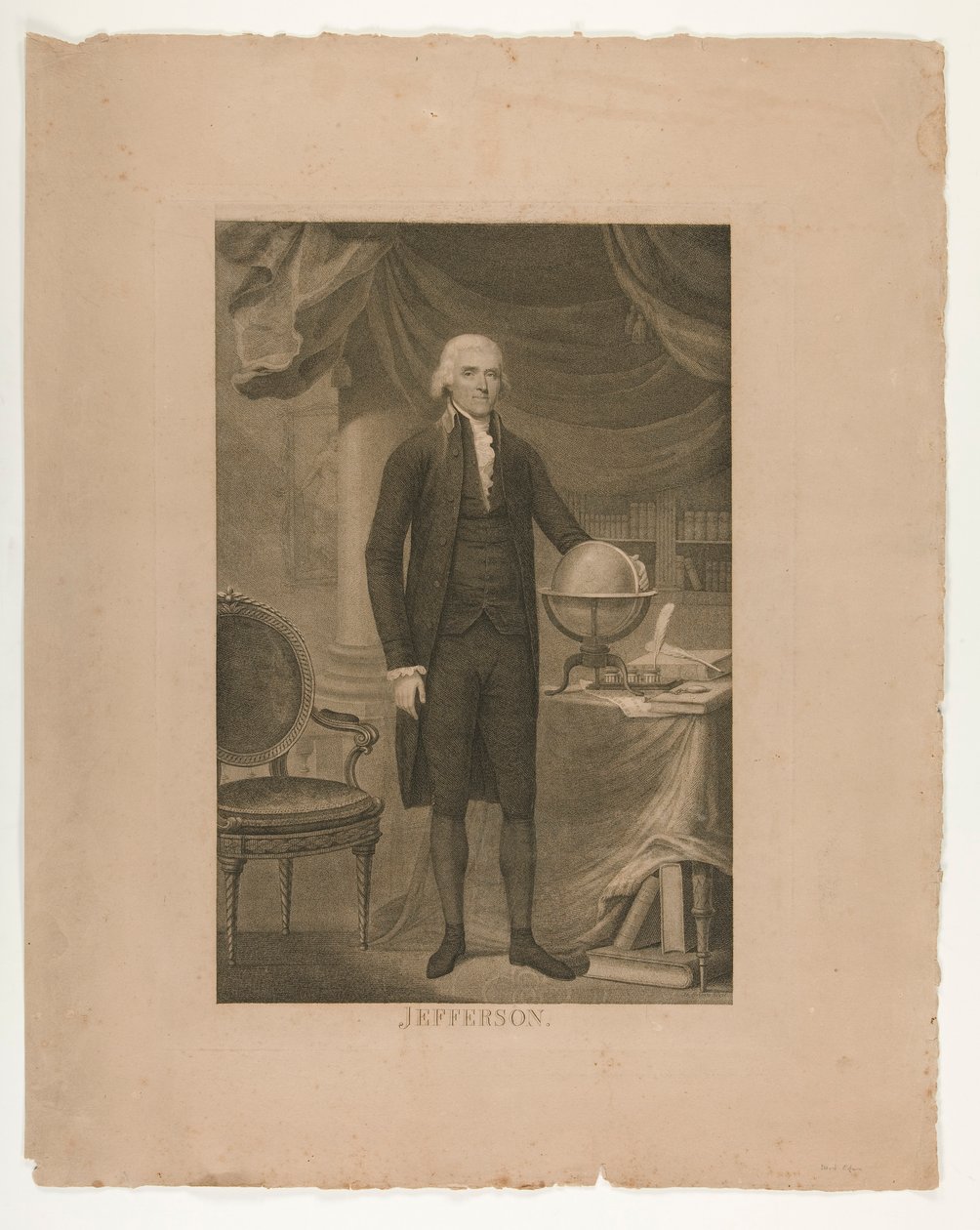 Thomas Jefferson af Rembrandt Peale