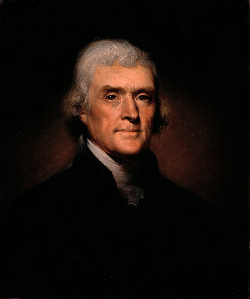 Thomas Jefferson af Rembrandt Peale