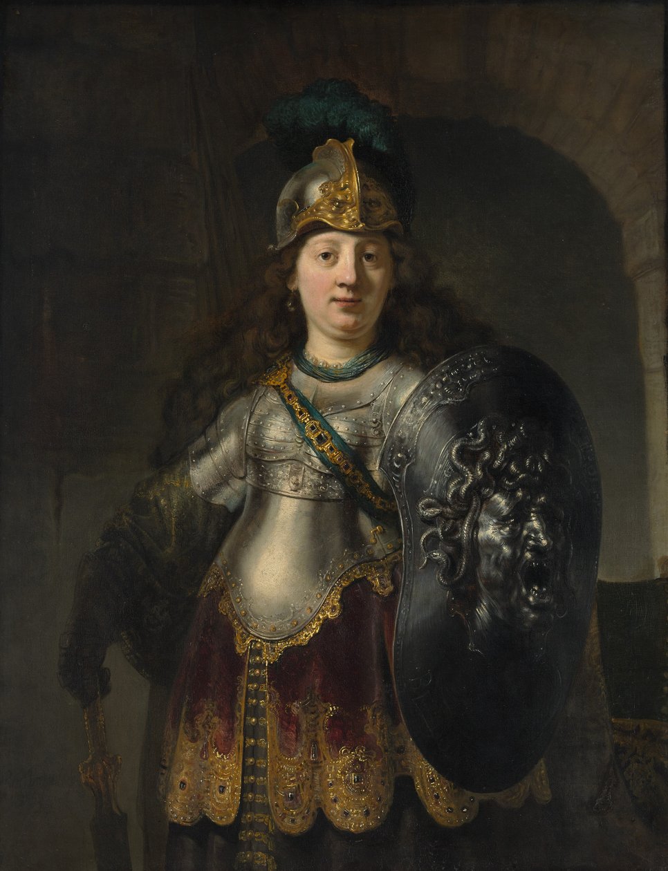 Bellona, ​​1633. af Rembrandt van Rijn