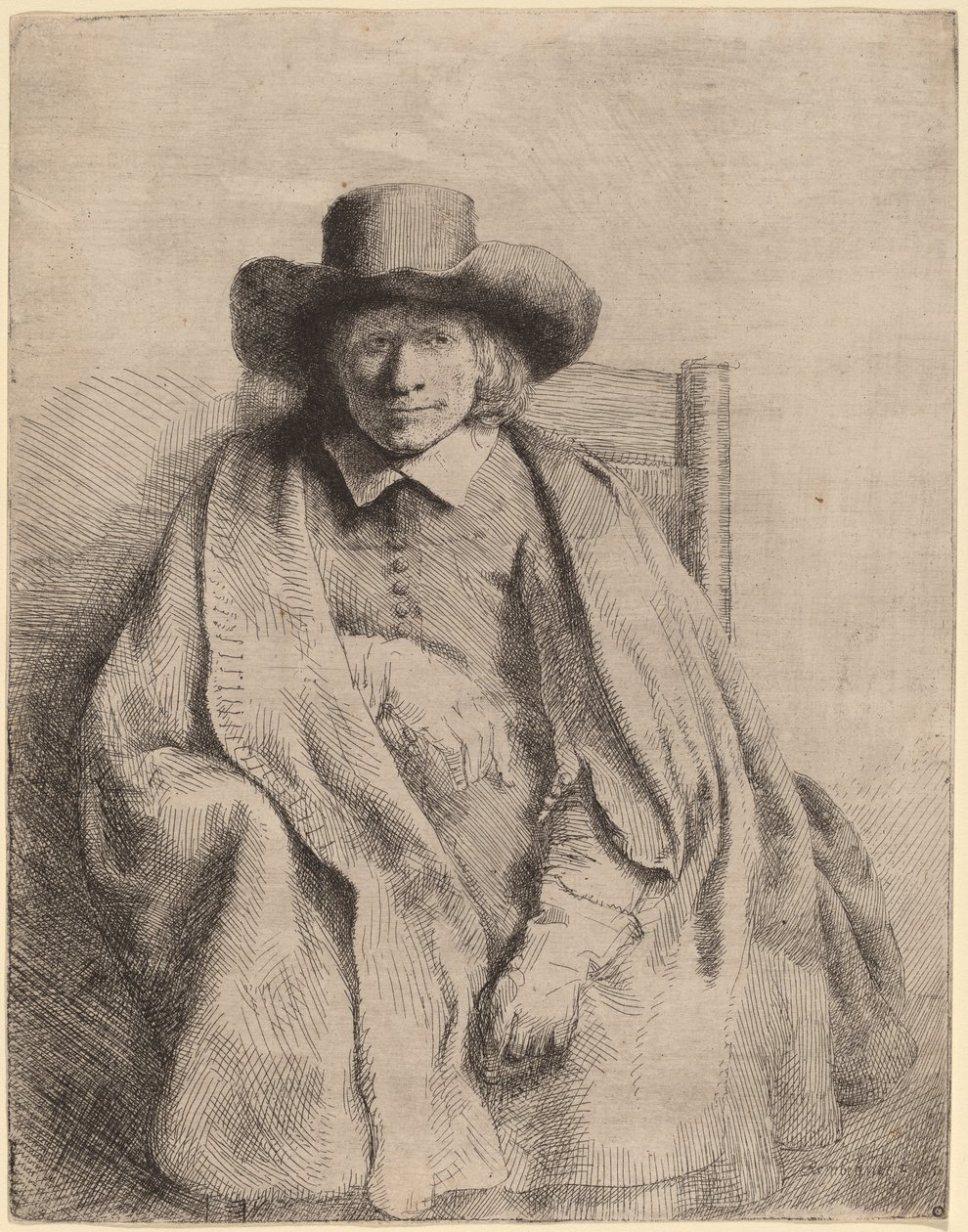Clement de Jonghe af Rembrandt van Rijn