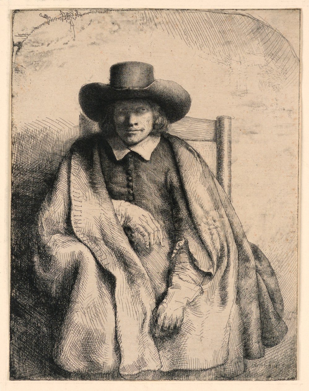 Clement de Jonghe, trykkeri af Rembrandt van Rijn