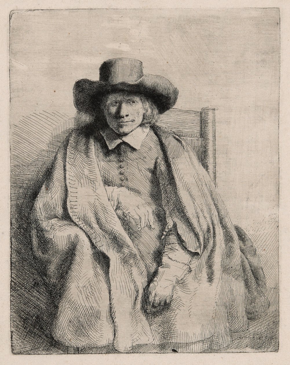 Clement de Jonghe, trykkeri af Rembrandt van Rijn