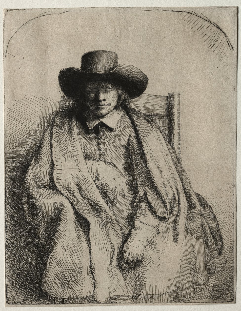 Clement de Jonghe, trykkeri af Rembrandt van Rijn