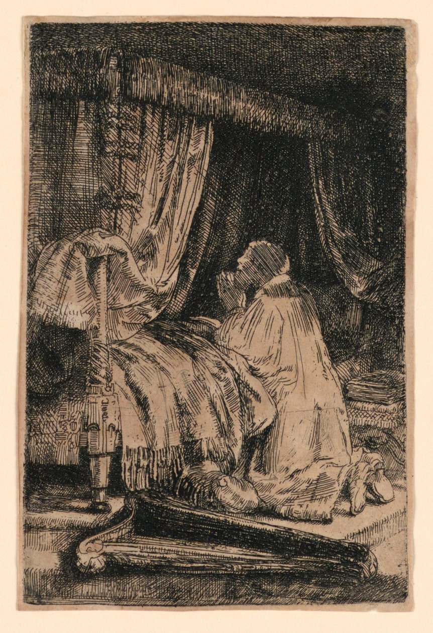 David i bøn af Rembrandt van Rijn