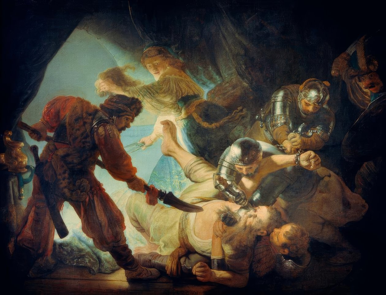 Den blændende Simson af Rembrandt van Rijn