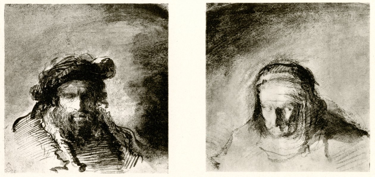 Hovedstudier af Rembrandt van Rijn