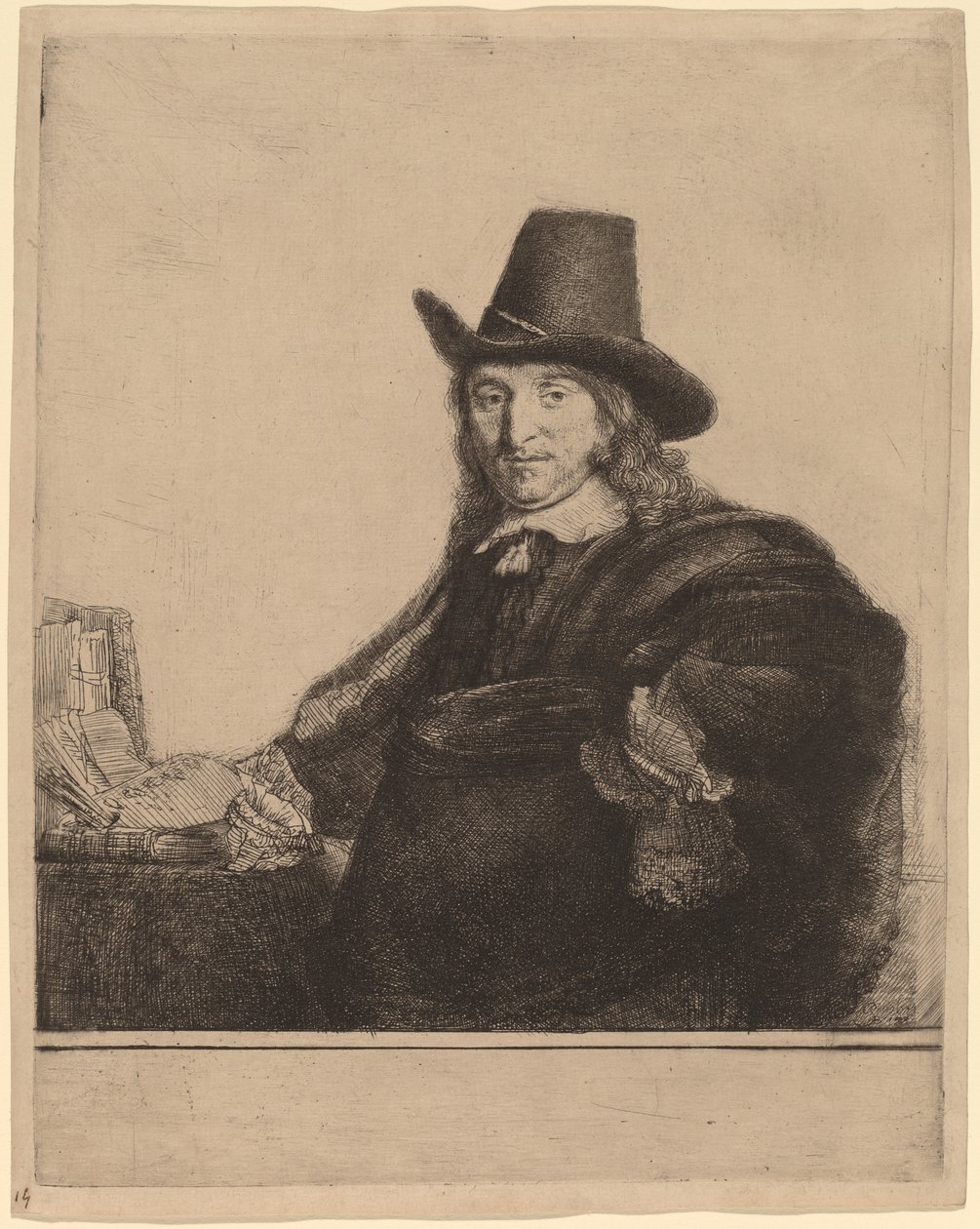 Jan Asselijn af Rembrandt van Rijn