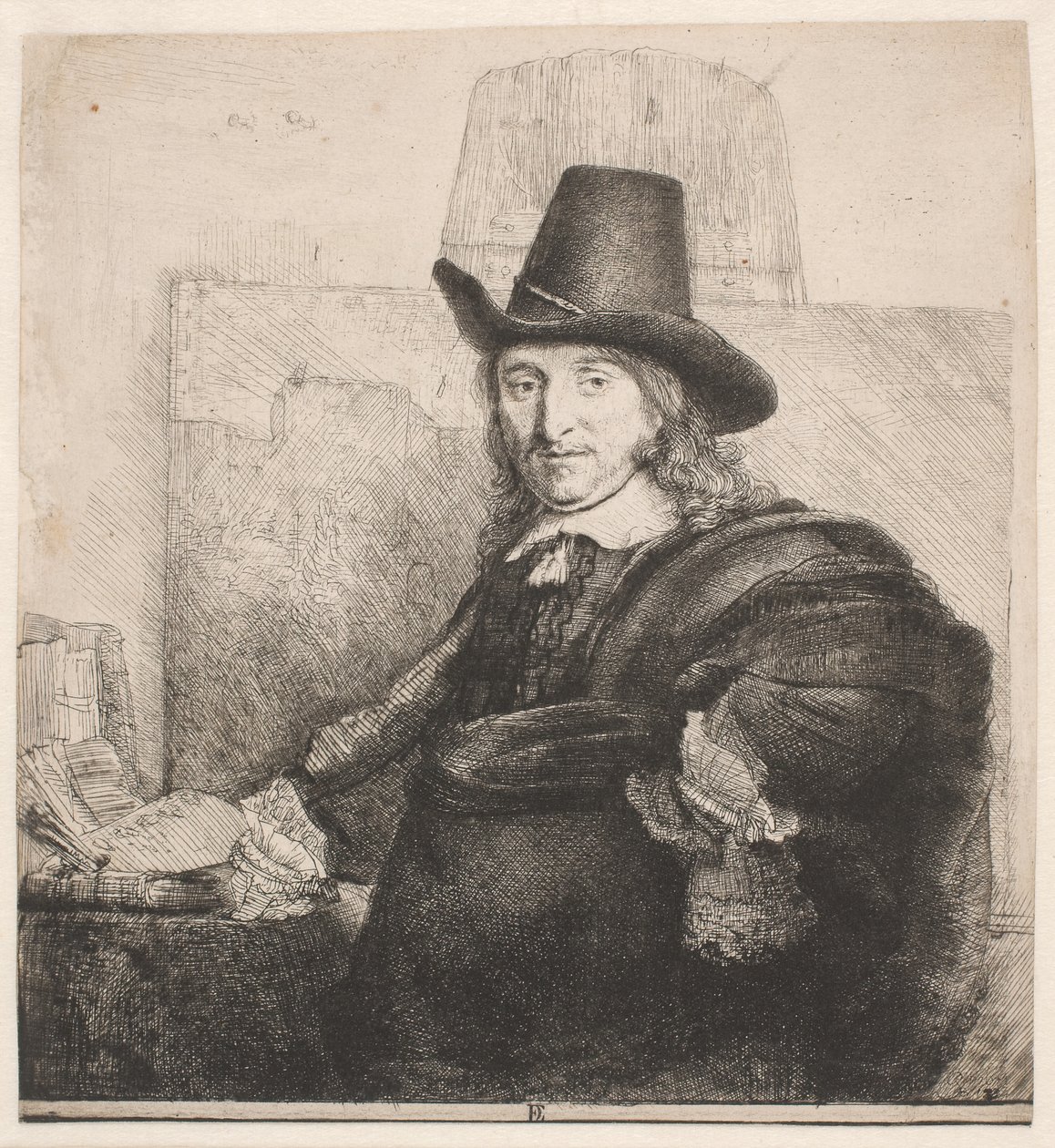 Jan Asselyn, maler af Rembrandt van Rijn