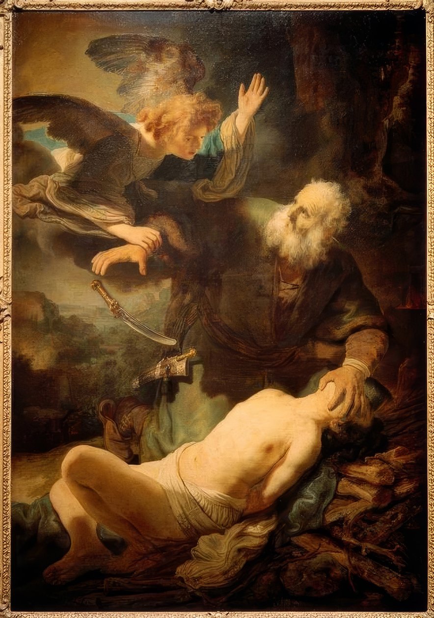 Offer Isaacs af Rembrandt van Rijn