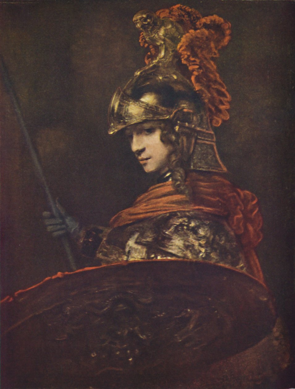 Pallas Athene, c1657, c1950. af Rembrandt van Rijn