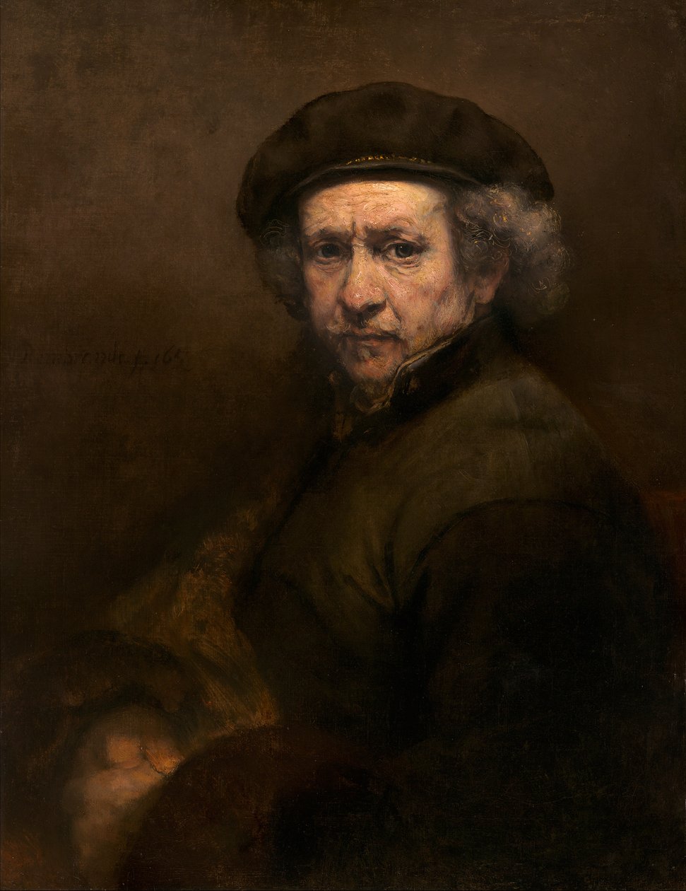 Selvportræt, 1659 af Rembrandt van Rijn