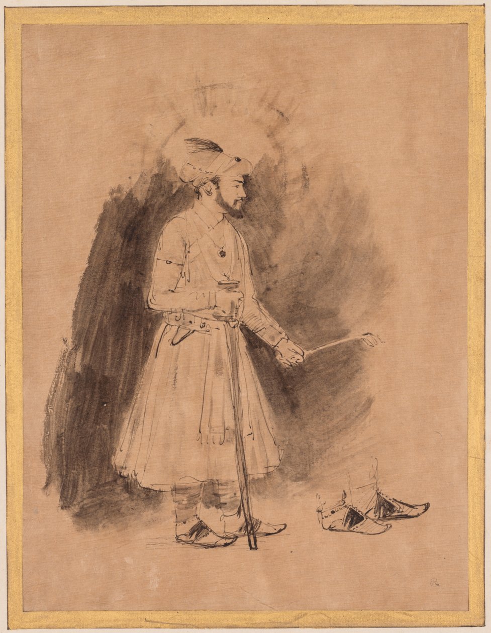 shah jahan af Rembrandt van Rijn