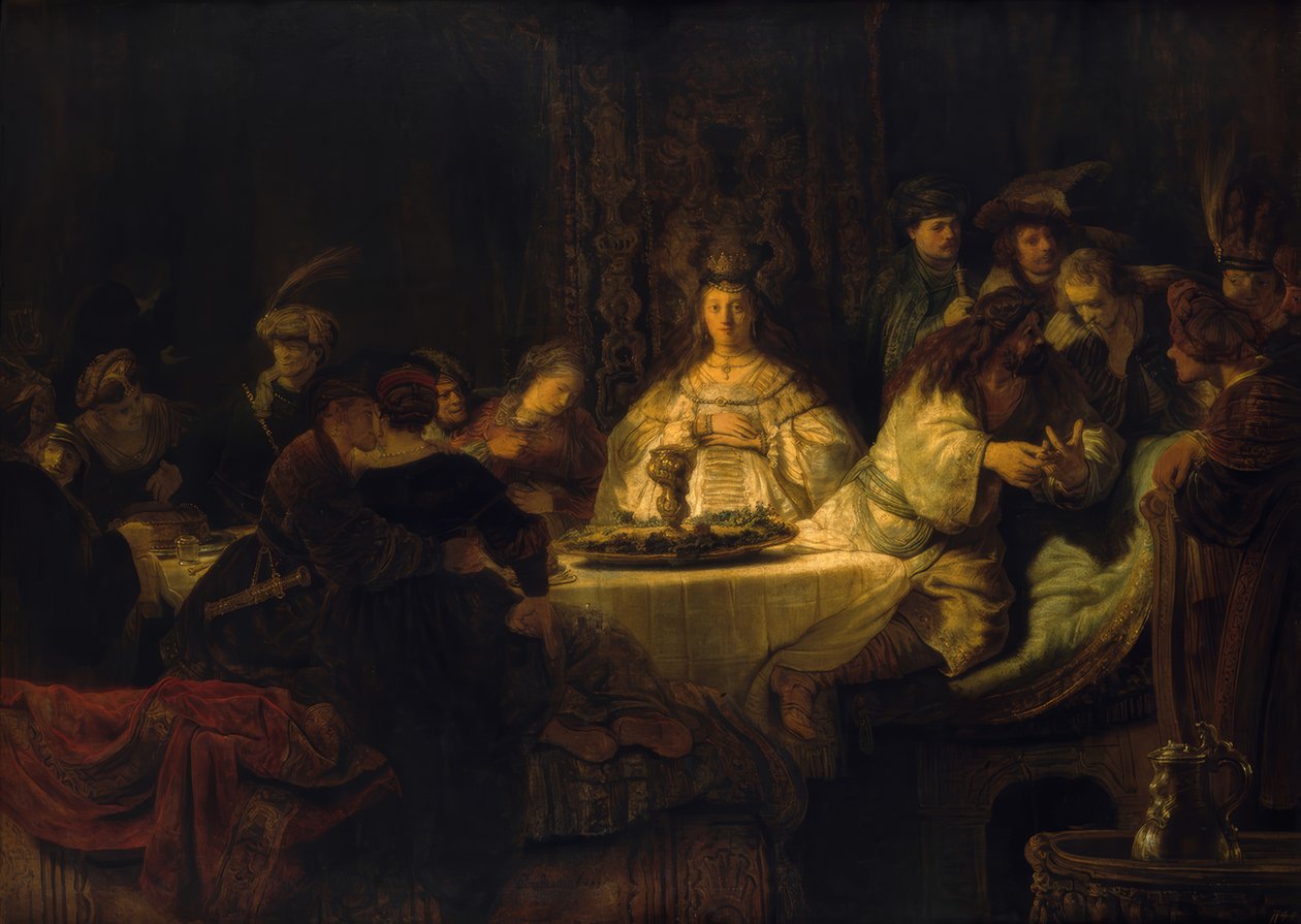 Simpsons Hochzeit af Rembrandt van Rijn