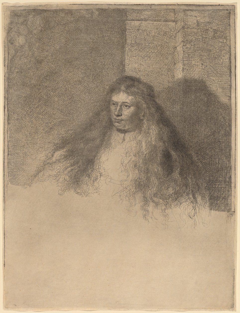 Den store jødiske brud af Rembrandt van Rijn