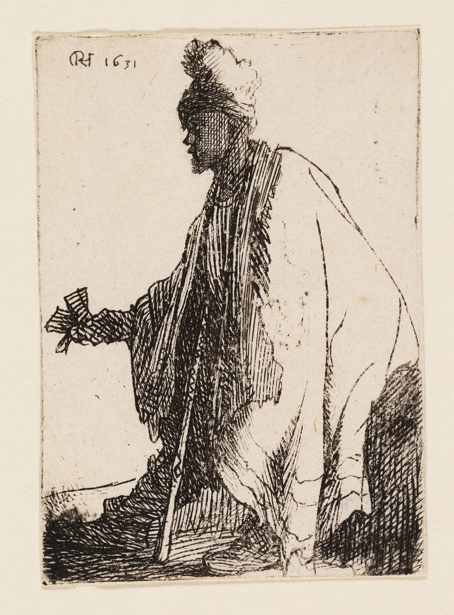 Den spedalske ("Lazarus Klep") af Rembrandt van Rijn