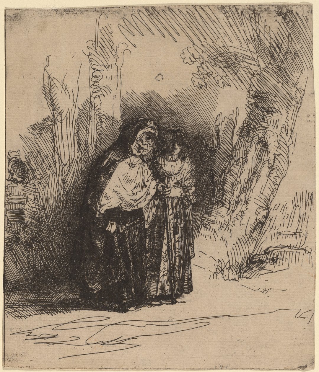 Den spanske sigøjner "Preciosa" af Rembrandt van Rijn