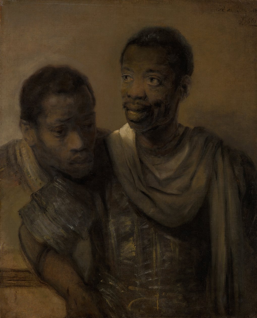 To sorte, 1661 af Rembrandt van Rijn