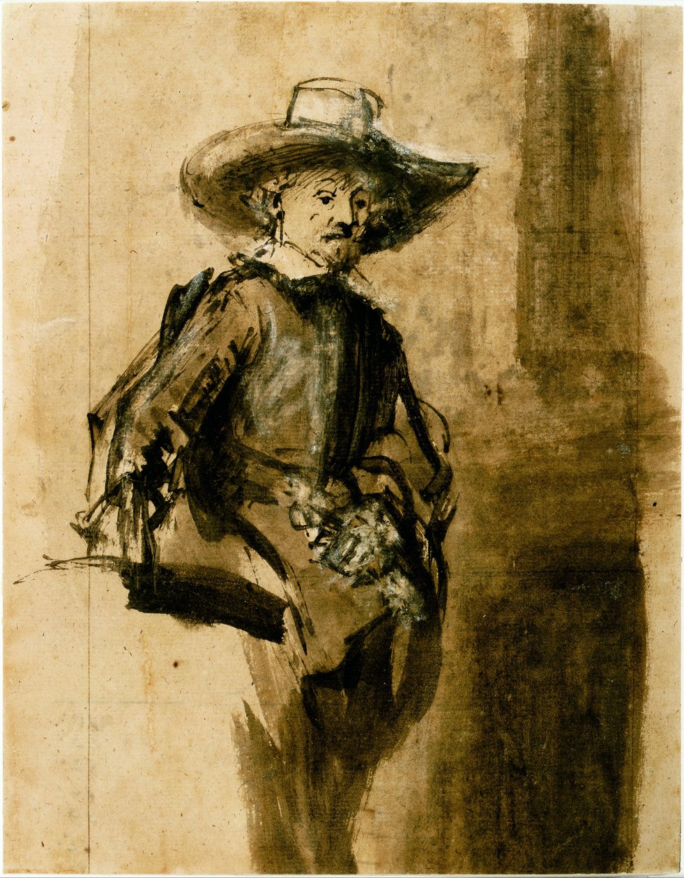Undersøgelse for en af syndikerne, Volkert Jansz. af Rembrandt van Rijn