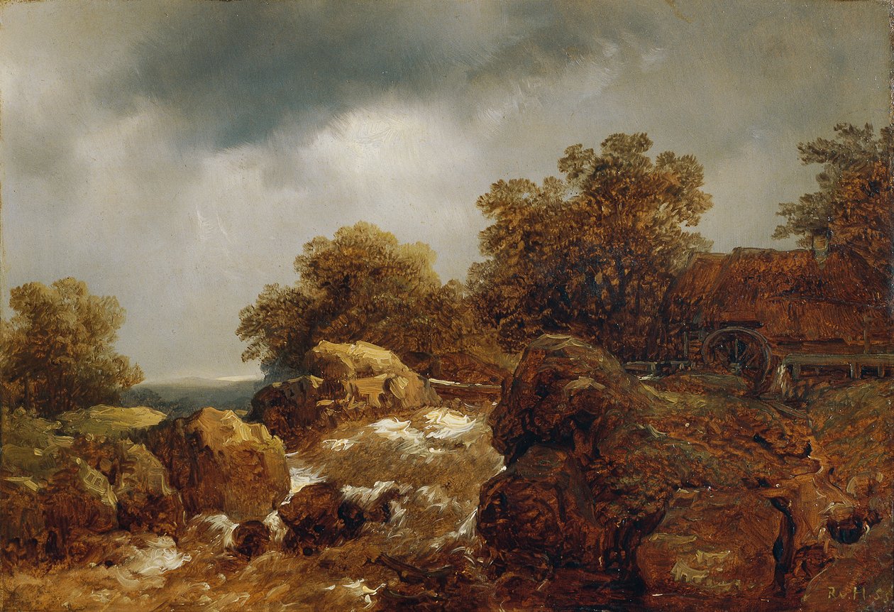 klippelandskab af Remigius Adrianus van Haanen