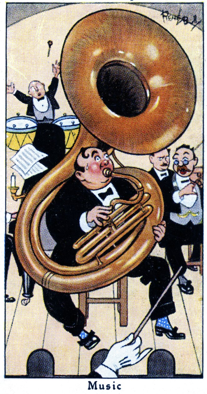 Musik, 1936 af René Bull