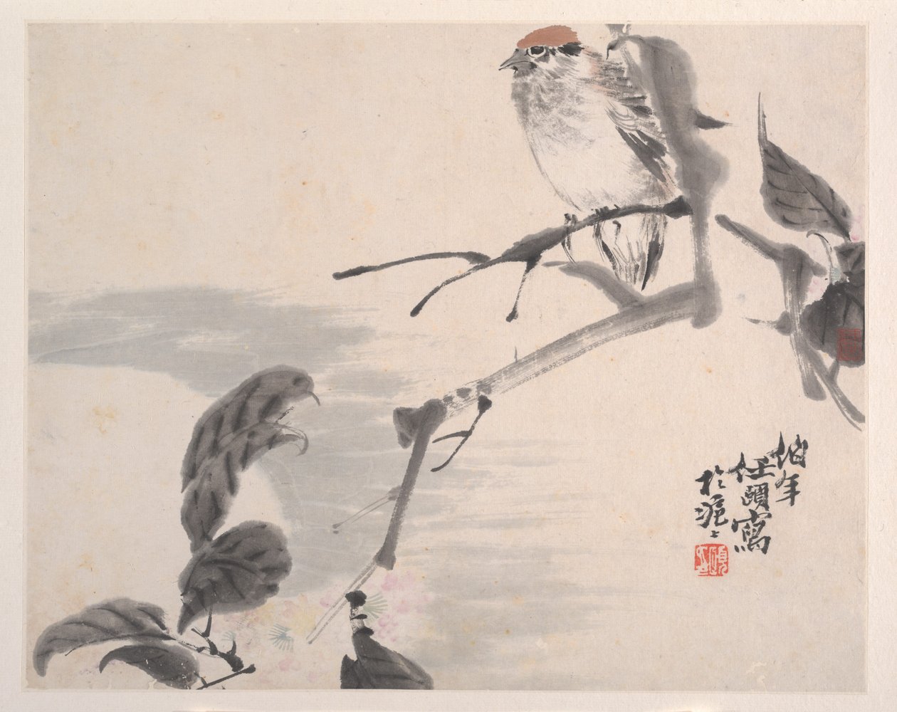 Dyr, blomster og fugle, 1800-tallet. af Ren Yi
