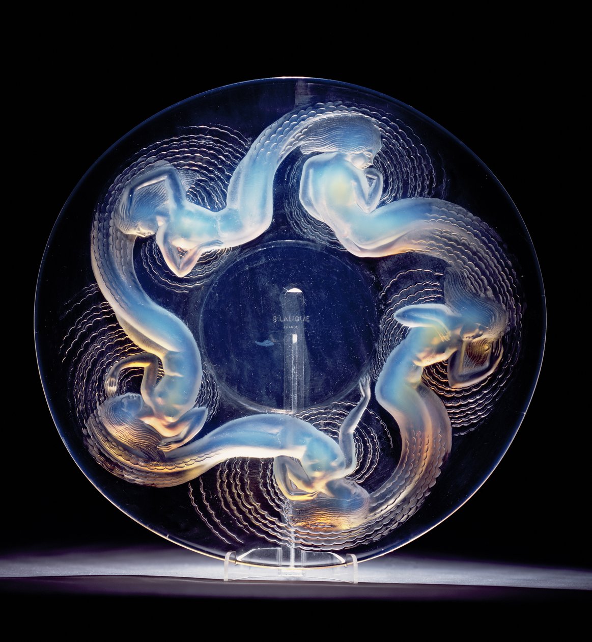Calypso skål (glas) af Rene Jules Lalique
