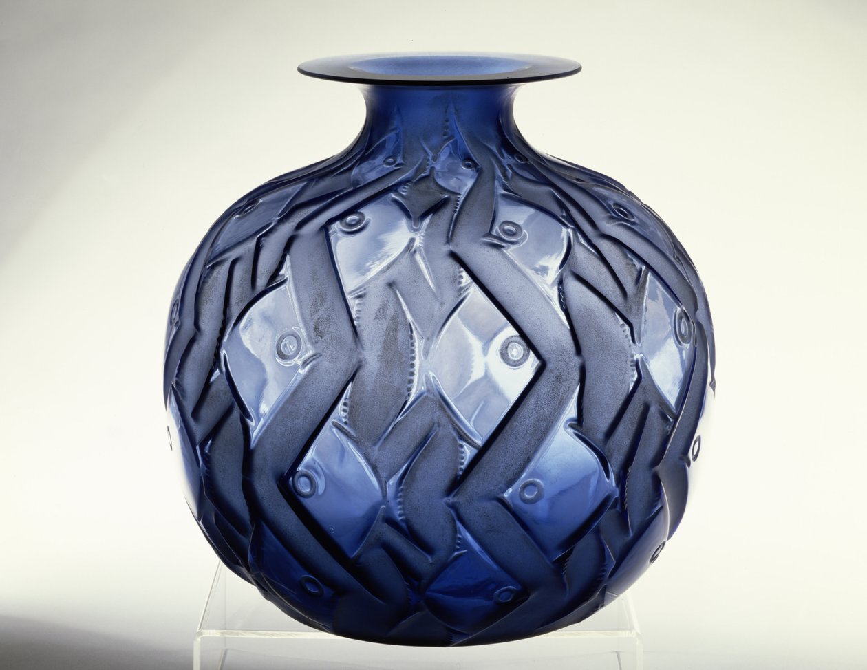 Penthievre vase (glas) af Rene Jules Lalique