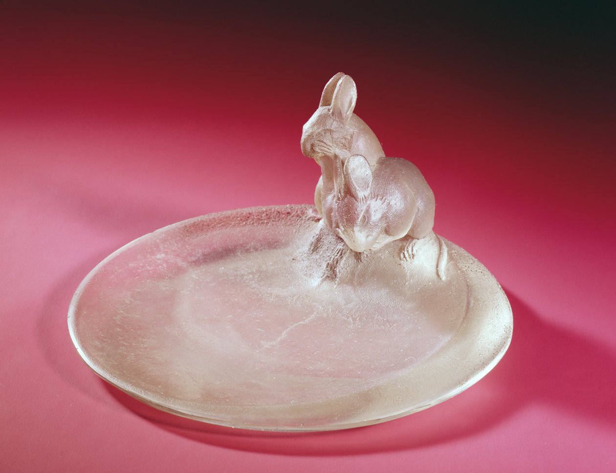 Studie af to dyr, cire perdue, af Lalique, c.1902 af Rene Jules Lalique