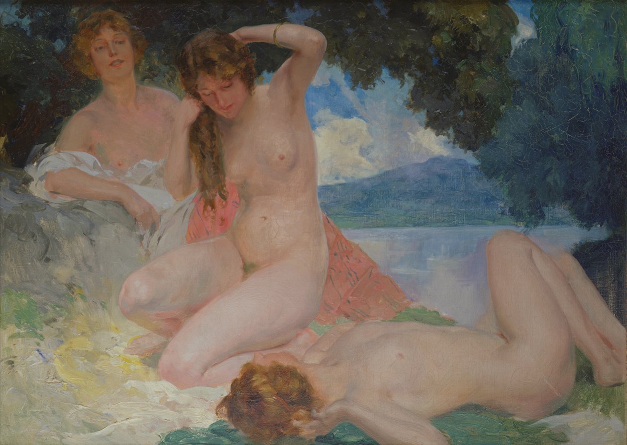 Badegæsterne af Rene Lelong