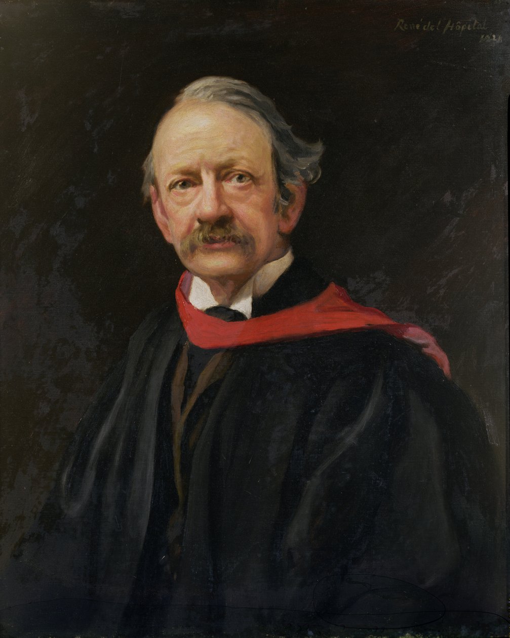 Sir Joseph John Thomson (1856-1940) 1924 af Rene le Brun Comte de L