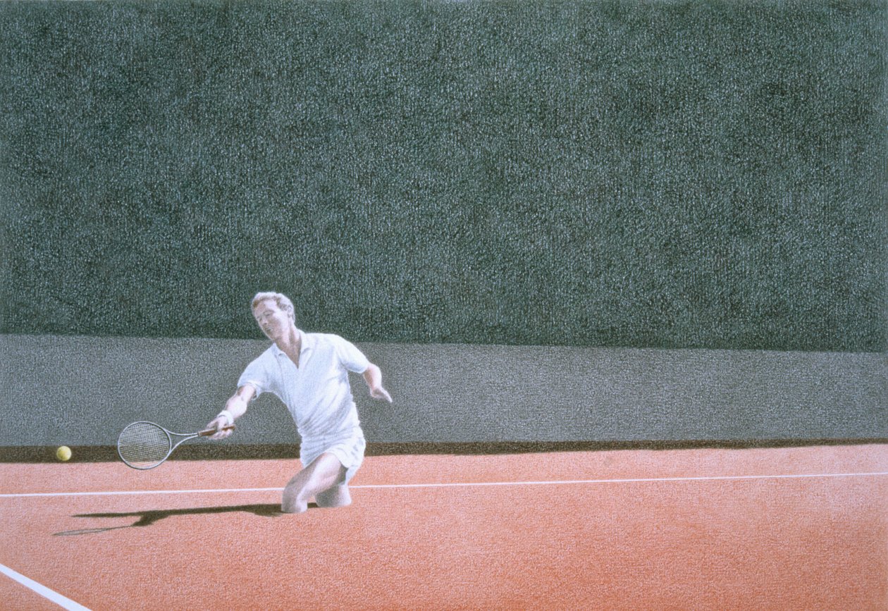 Tennis på grus af Rene Boin