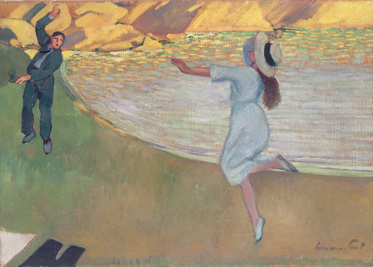 De elskende, ca. 1900 af Rene George Hermann Paul