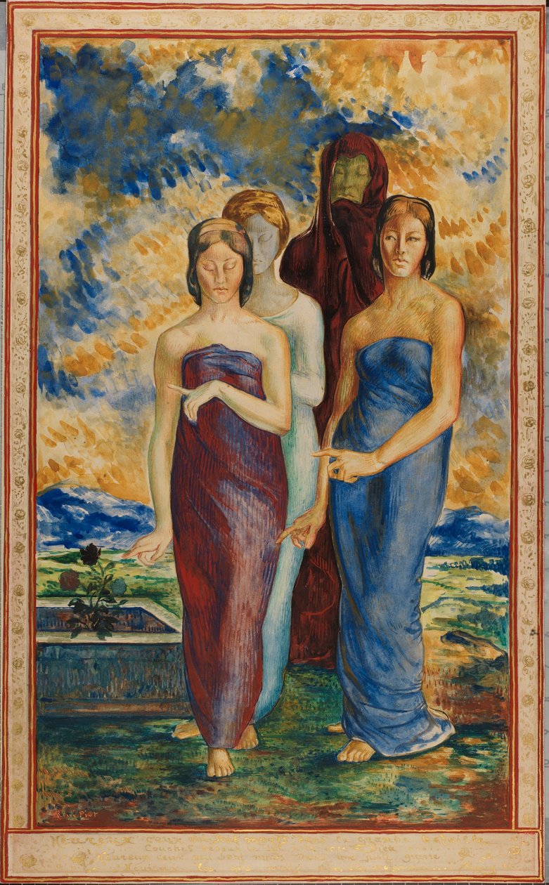 Allegoriske figurer af Rene Piot