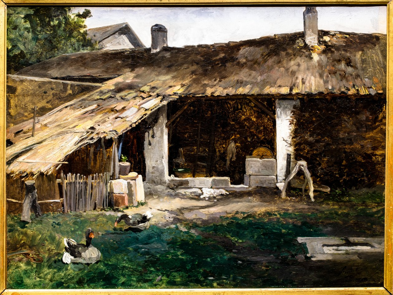 Bondegård af Rene Princeteau