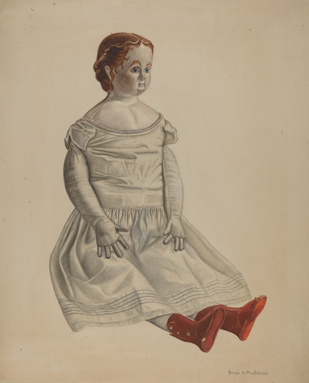 Dukke - "Nina" af Renee A. Monfalcone