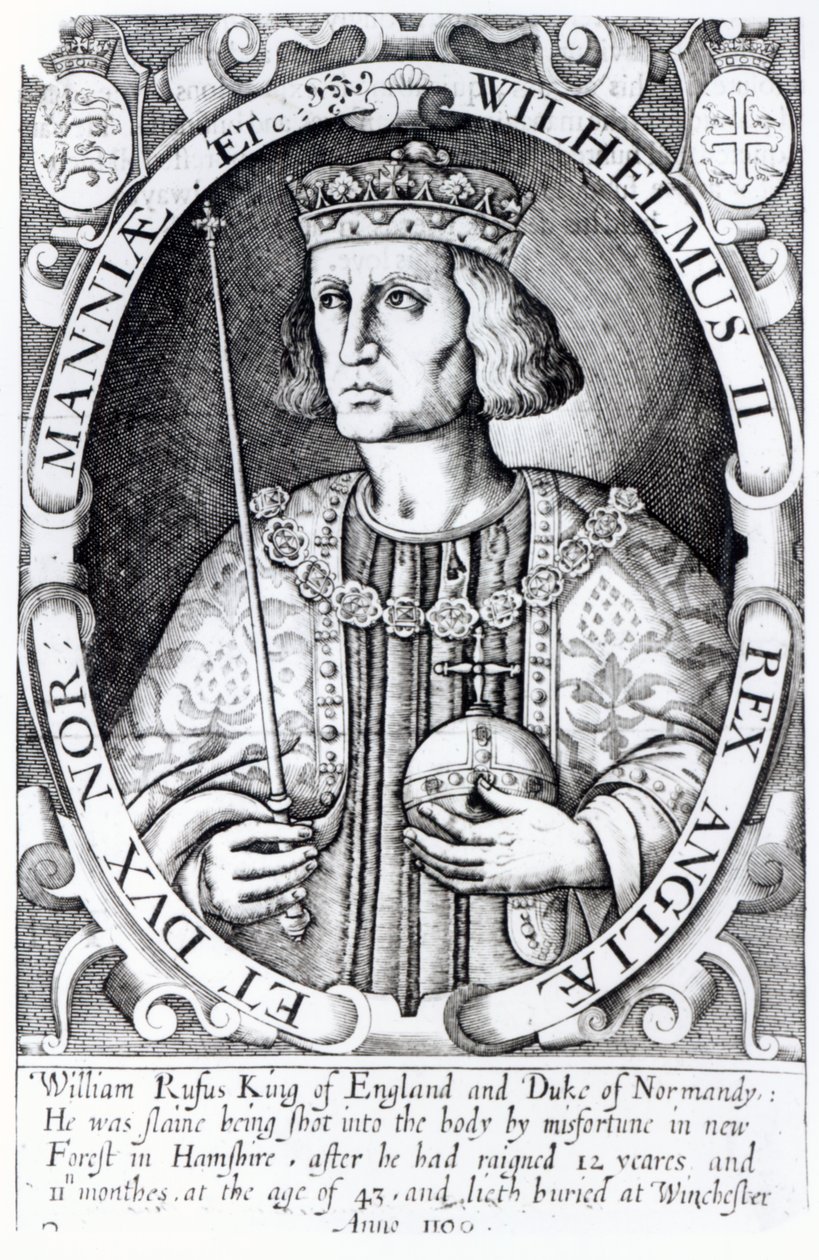 Kong William II af England, 1618 af Renold Elstrack