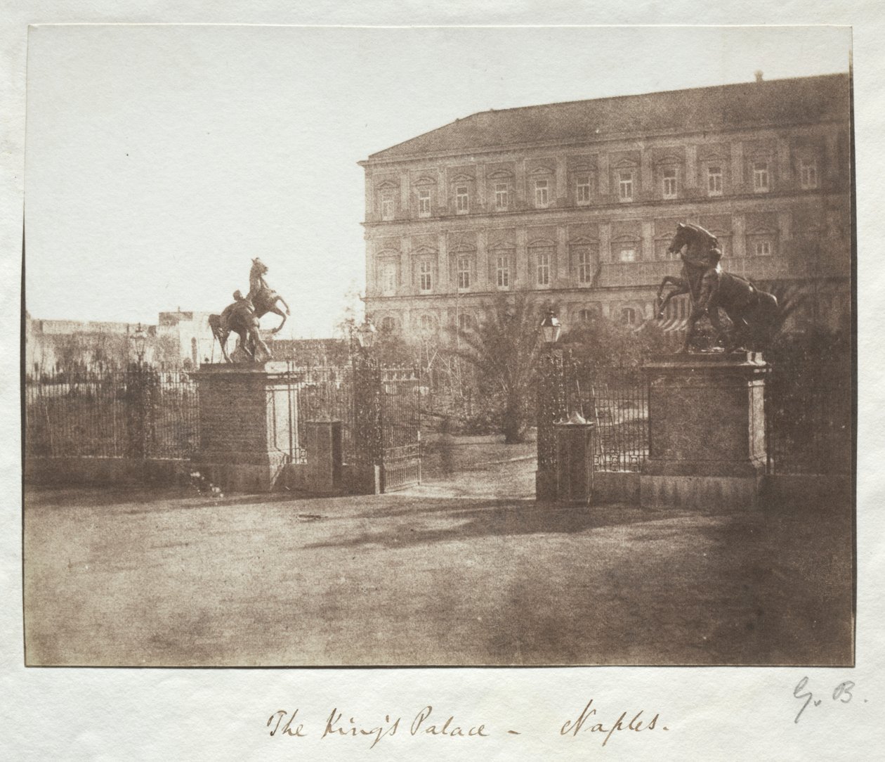 Kongens Palads, Napoli af Reverend George Wilson Bridges