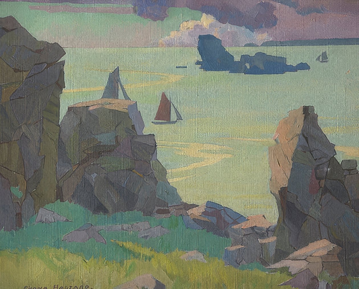 Finistère. 1926 af Rhona Haszard