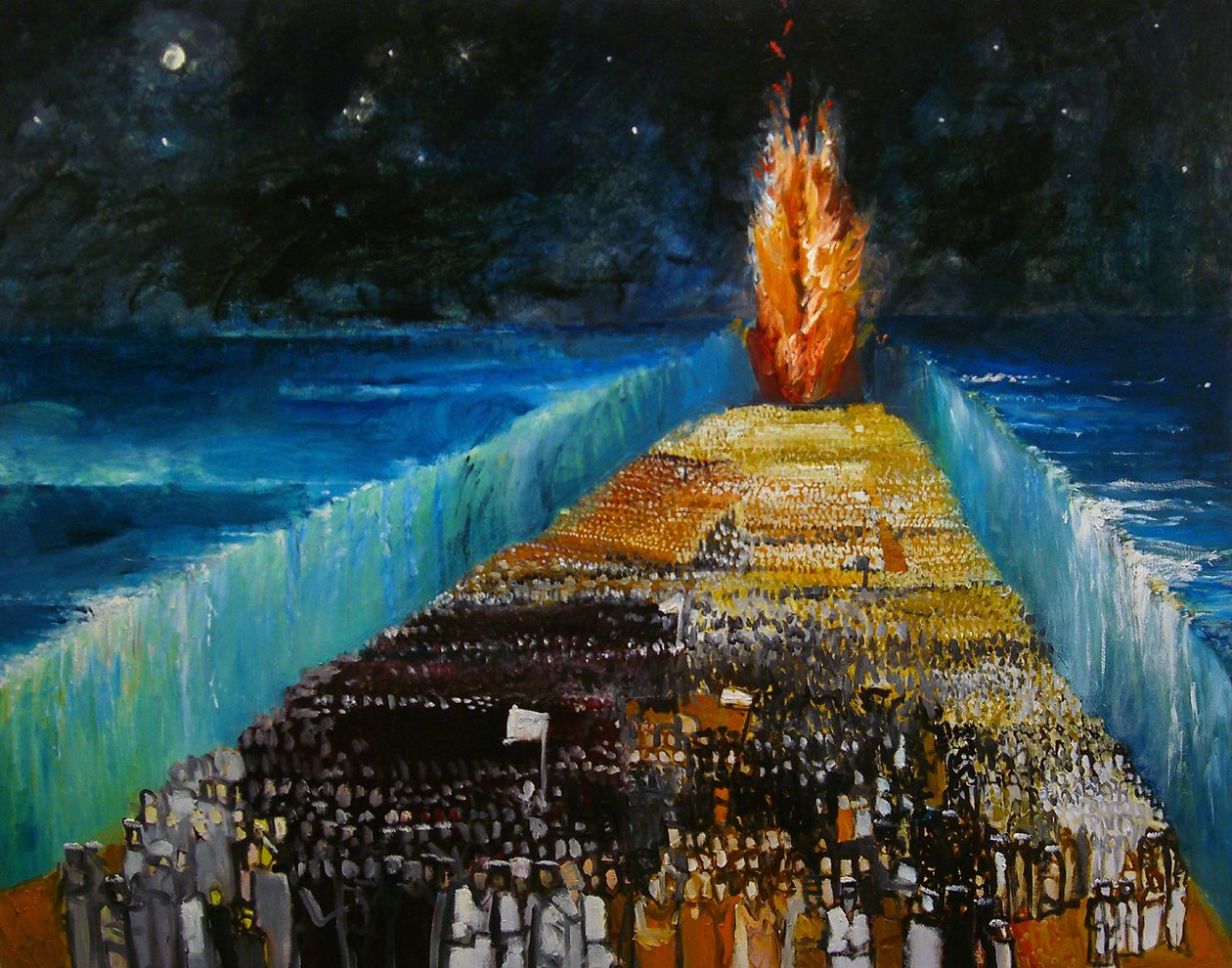 Exodus, 1999 af Richard Contemporary Artist Mcbee