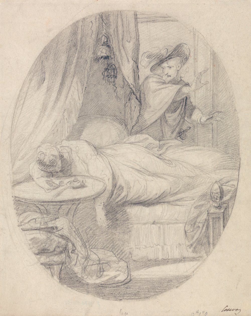 Imogen og Iachimo af Richard Cosway
