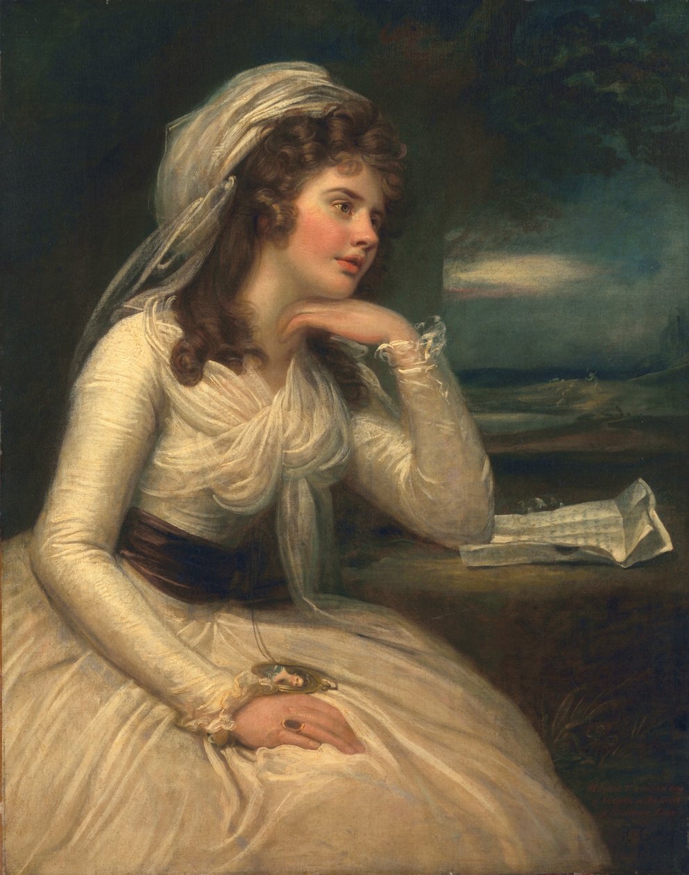 Margaret Cocks, senere Margaret Smith, 1787 af Richard Cosway