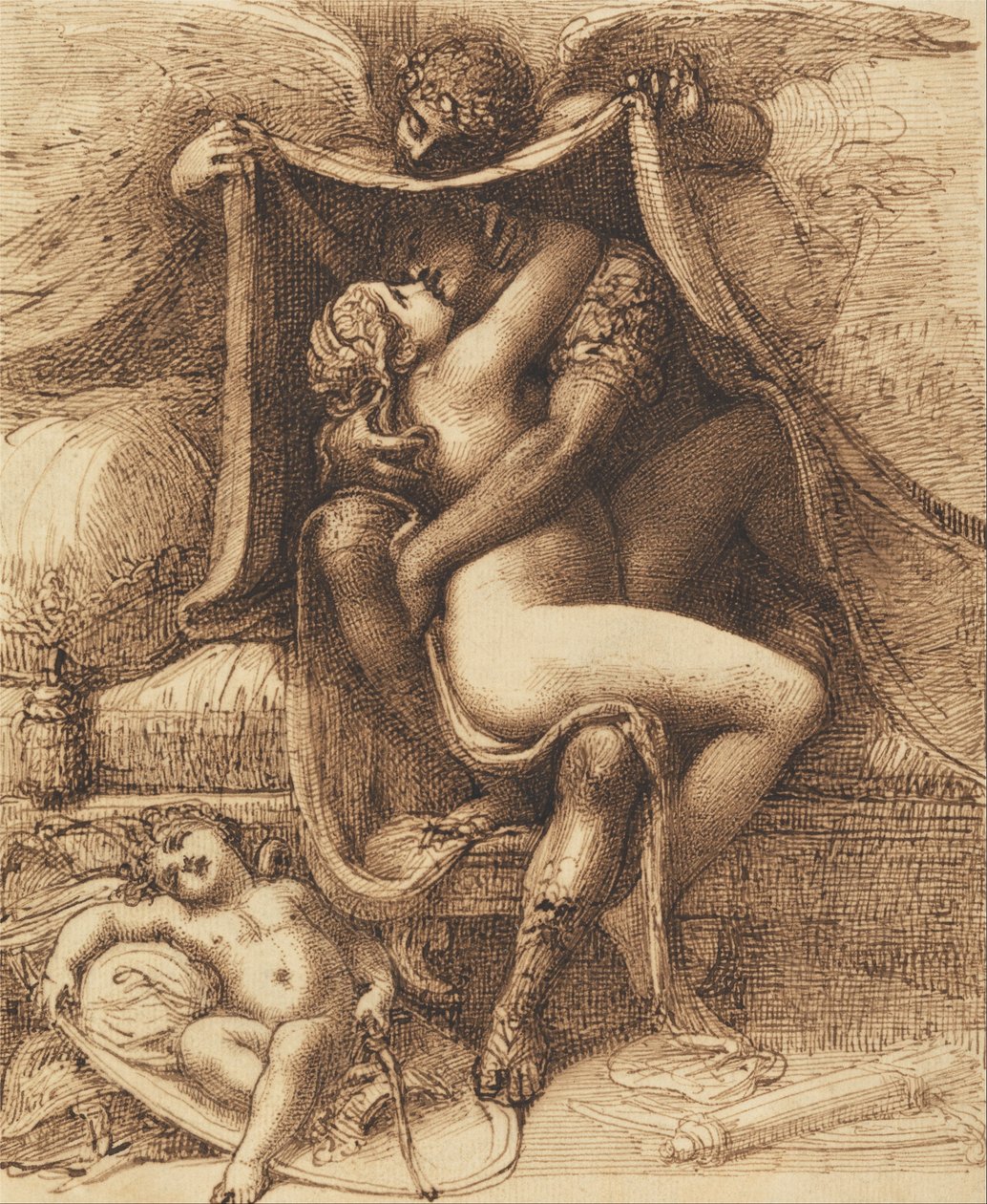 Venus og Mars af Richard Cosway