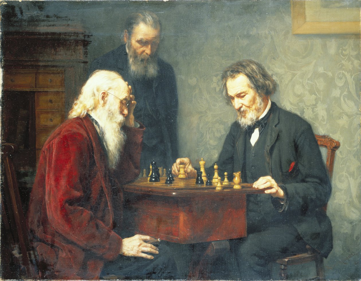 Veteranerne, 1886 af Richard Creifelds