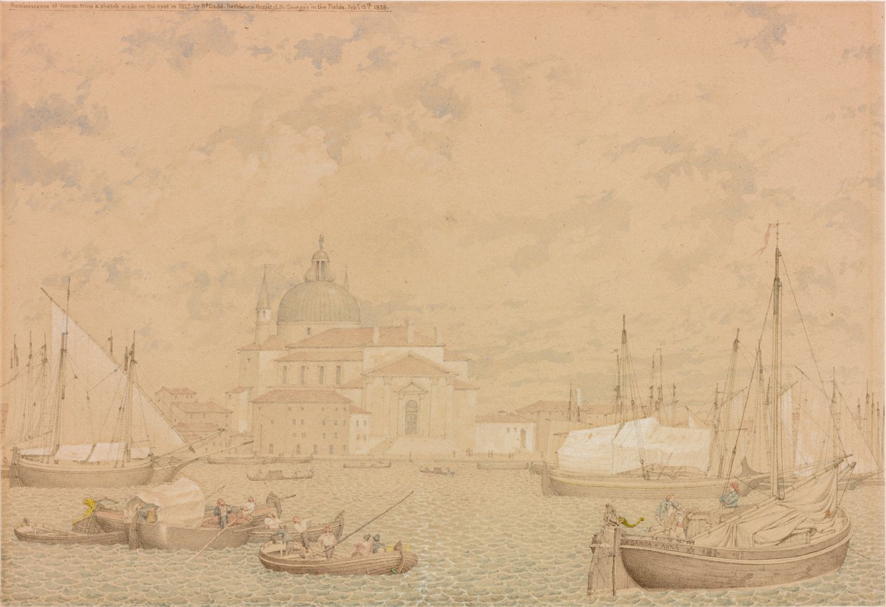 Erindringer om Venedig efter en skitse, der blev lavet på stedet i 1842, 1858 af Richard Dadd