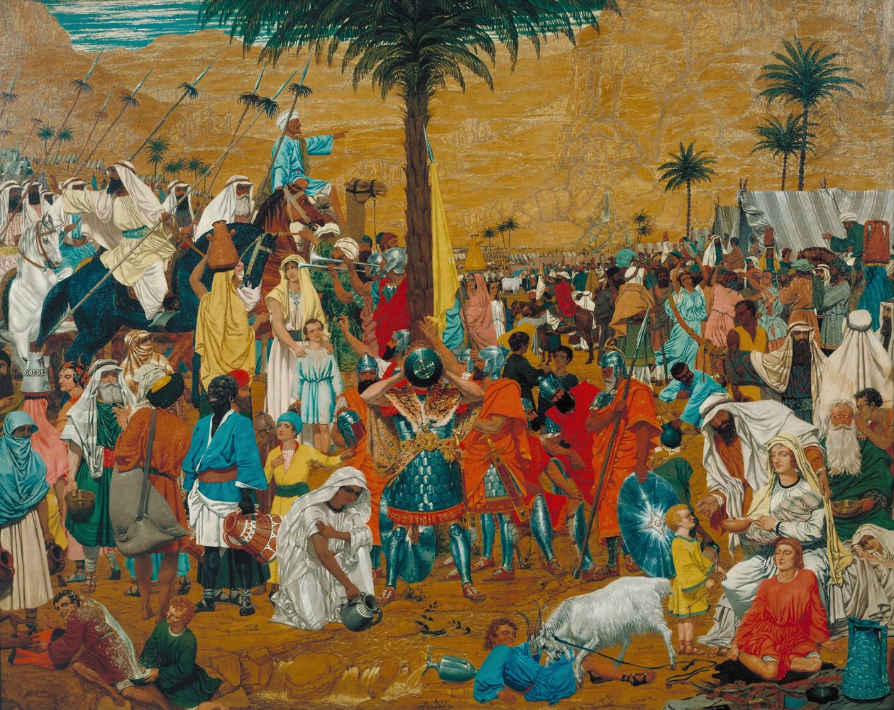 Flyvningen ud af Egypten af Richard Dadd