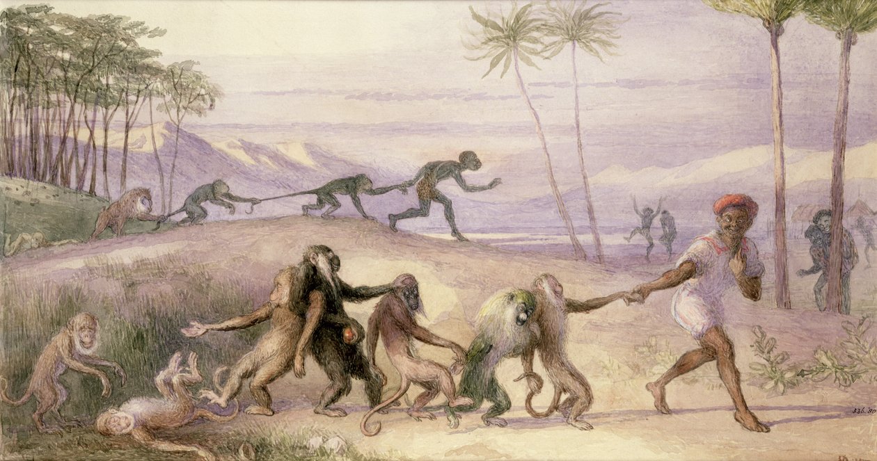 Abernes manerer og skikke af Richard Doyle