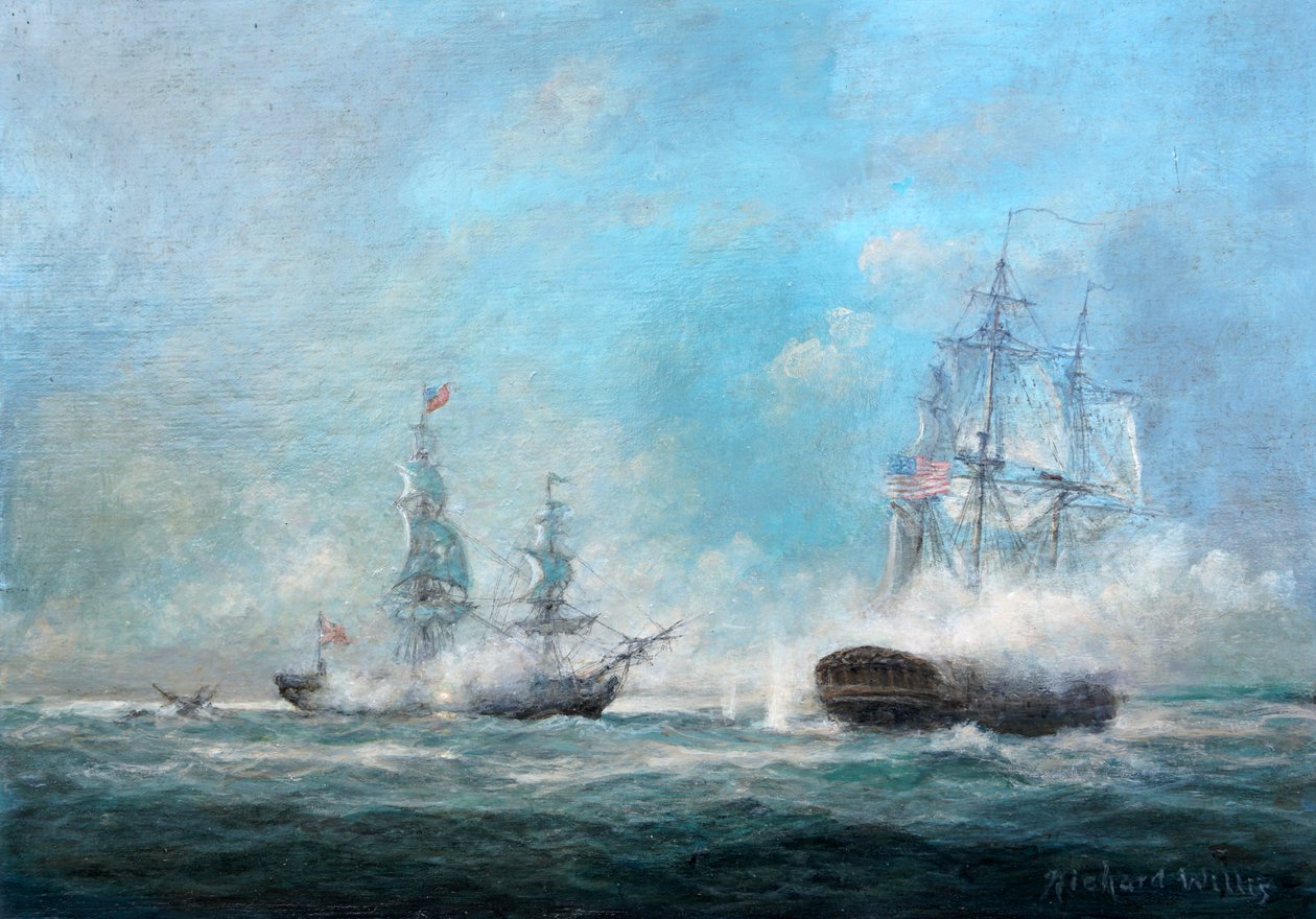 Forlovelse mellem Makedonien og USA 1812 af Richard Willis